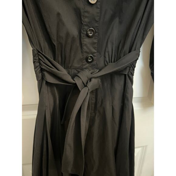 Diane Von Furstenberg Button Front Fit&Flare Dress Sz 2 Whimsigoth Witchy Preppy - Picture 6 of 8